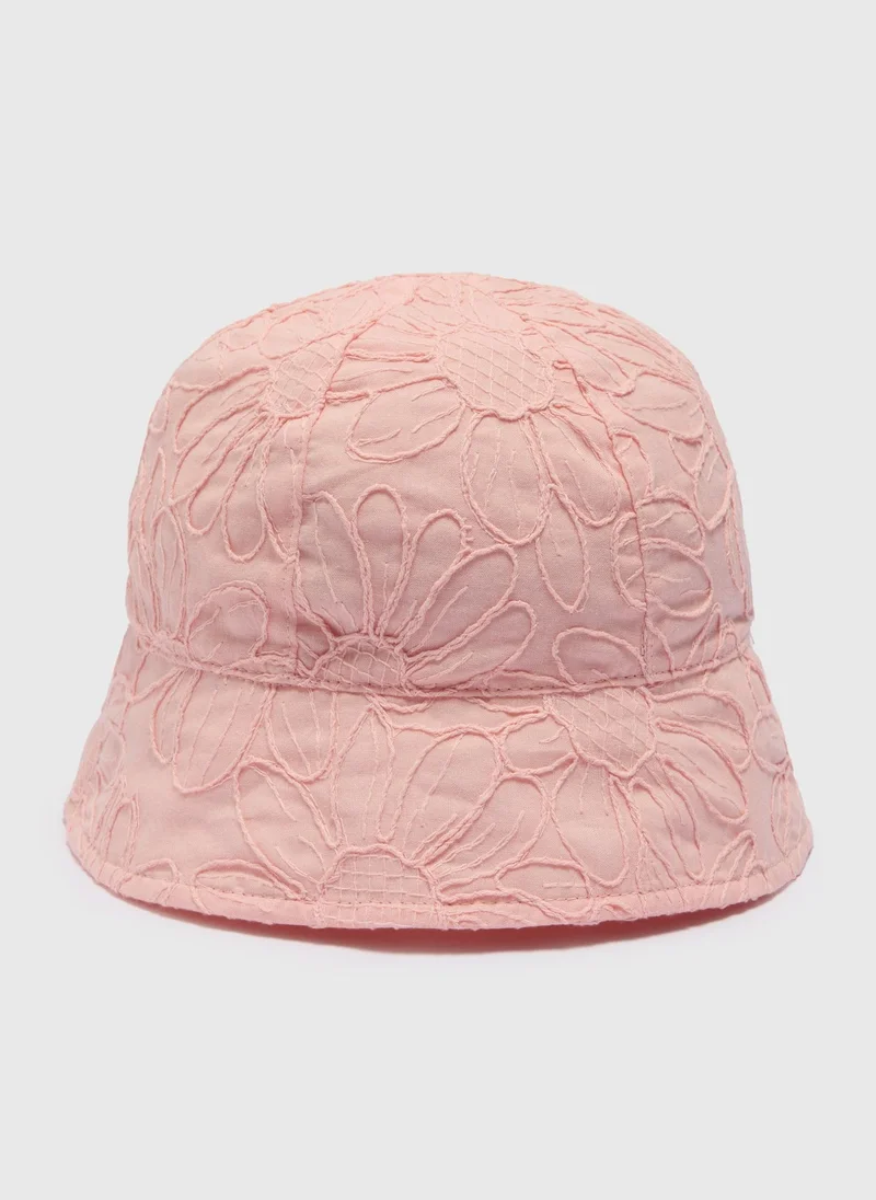 ماتلان Baby Pink Floral Hat